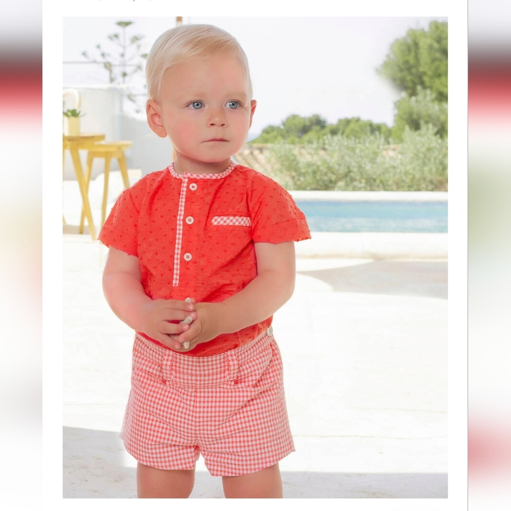 Miranda 18m Shirt and Shorts Set